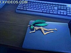 hatsune miku nude mod full body goddess tits