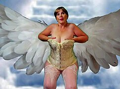 Hey, ever seen granny Carmen Angel take double cock for cum and creampie?