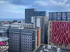 BRITISH STUDENT SUCKS YOU OFF