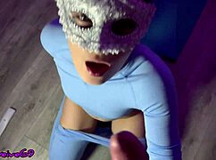 teen stretches butt after yoga fucking