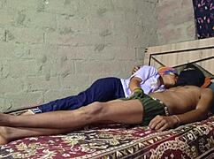 Hot indian step siblings having assplay in bathroom