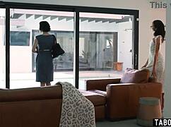 Realtor licks black teen's pussy with toys.