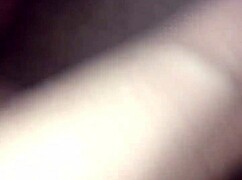 In this amateur video, the petite blonde babe with big tits loves sucking a huge cock passionately.