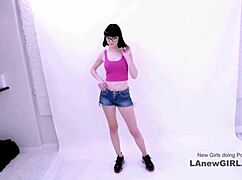 Egyptian Goddess Seduced at Modeling Audition by Producer