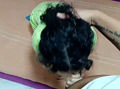 sexy stepsister gets fucked by stepbrother on phone call