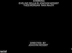 eveline dellai deepthroats big black cock and gets assfucked with toys