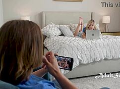 Weird Step Cousin Started Wanking Infront Of Me So I - River Lynn Axel Haze