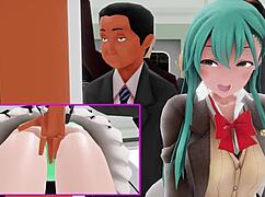 This Anime Girl Suzuya Gives an Amazing Blowjob