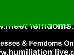 Punished In Public Humiliation With Crossdressing And Femdom Domination