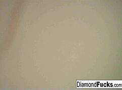 Diamond Gets Wet And Wild In The Shower