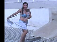 Eu filmando minha amiga linda e gostosa