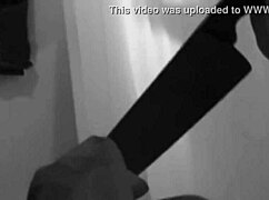 Feeling intense emotions in the shower as the brunette psycho girl bathes.