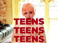 Blonde In Stockings Gets Raw Fuck And Creampie