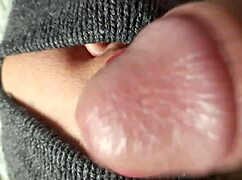 girlfriend gives closeup blowjob during massage