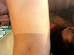 Latina bbw gets gifted by husband to friend for double penetration 😈