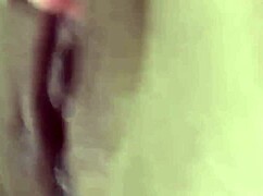 Rica enjoys solo masturbation with dildo