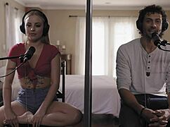 petite blonde beauty anna claire clouds takes on alex jones' big cock in this intense scene