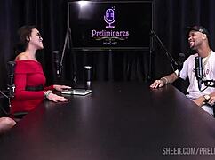 hey, best moments of lutero and the crazy tequeleiras in preliminares podcast with bia hot, part 1 on sheer red