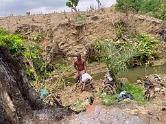 We fucked in the forest