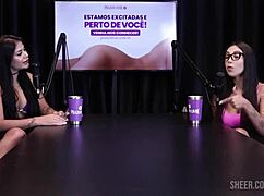 Feel the emotional swingers compilation with Didy Reis and Tifany Rocha in sheer red.