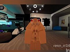 She Gets Fucked By A Catboy In Roblox