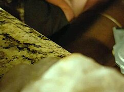 watch julie jiggles give a blowjob and swallow cum on hidden cam