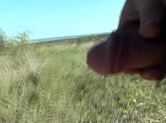 on wild beach pervert jerks off to naked blonde sunbathing