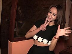 teen ladyboy narnar gets barebacked