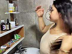 Drunk stepsister gets her pussy played with while resting!