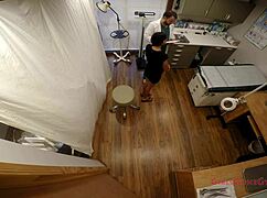 Mandatory New Student Physical For Mixed Cutie With Small 18+ Tits Examined By Doctor Tampa - Yesenia Sparkles.