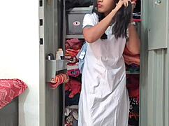 Indian couple fucks passionately in clear Hindi voice