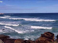 Check out these amazing nudist beach scenes in Brazil