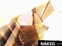 is natasha a blonde dick sucker? yes, gagging in car