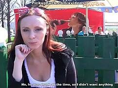 meet and redhead fucked in the park
