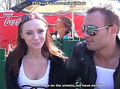 meet and redhead fucked in the park