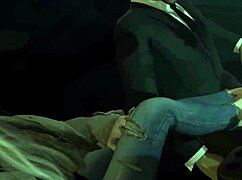 Resident Evil Character Dances Striptease Clothes Ripped Solo