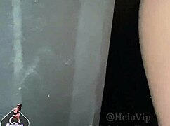 Whore wife fucks glory hole