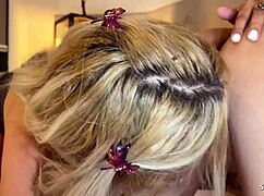 Old german guy caught two latina lesbian best friend fuck and join in ffm 3some sex