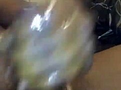 Feeling the intense pleasure of that huge black cock shaking my ass in public orgasm!