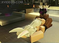 giving my snowbunny gf my bbc while she rides rough