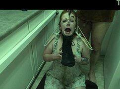 Enthusiastic Degradation Slut Siren Eats Cum From Boot In Humiliation.