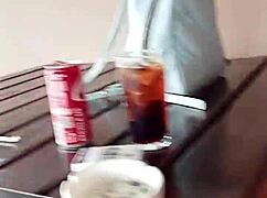 Milf flashes tits and pussy in public