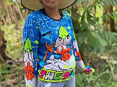 innocent peasant girl gets fucked in the dorm for some chickens.