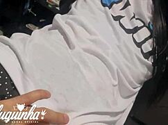 little white girl said she was menstruating and look what i did