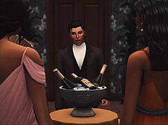 Shemale Fucks Stepdaughters Fiance Before Wedding - Sims 4