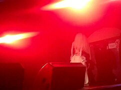 Lady Gaga Stripping Clothes On Show