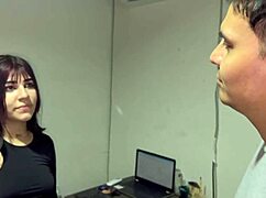 Leidy Fucks Technician For Computer Repair Pov