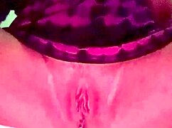 I'm a skinny milf flashing my big pussy while masturbating with toys and vibrator at home