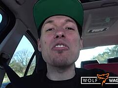 does jessii van riva teen enjoy sucking cock in the car?