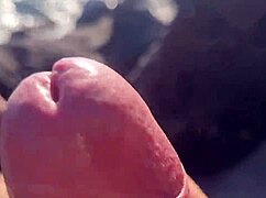 Watch me jerk off in public with a piss-loaded cock?